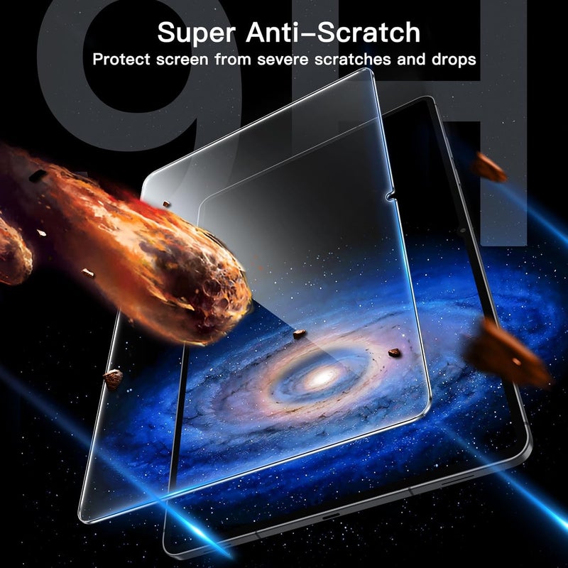 Jetech Screen Protector for Samsung Galaxy Tab S11 Ultra, with Easy Installation Frame, Tempered Glass Film, HD Clear, 14.6-Inch Display, 2-Pack - Image 4